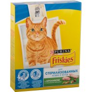 "Friskies" для стерилизованых кошек и котов с кроликом и овощами  300г