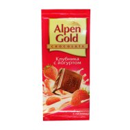 "Alpen Gold" клубнично йогуртовая начинка 90г