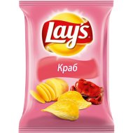 "Lays" чипсы со вкусом краба 80г