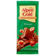 "Alpen Gold" молочный c фундуком 90г