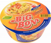 "BigBon" говядина+соус томатный с базиликом 85г