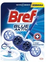 "Bref" средство чистящее для унитаза с хлор-компонентом 4в1 50г