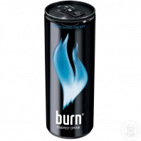 "burn" энергетический напиток Освежающий заряд 0.25л